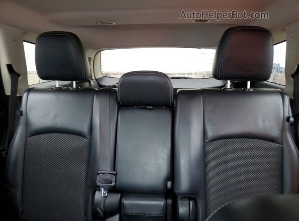 3C4PDDGG9JT387973 2018 DODGE JOURNEY White უკანა სავარძლების ხედი