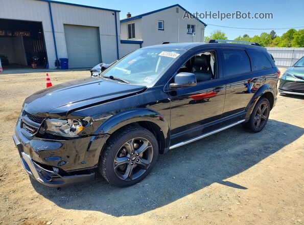 3C4PDDGGXKT816393 2019 DODGE JOURNEY Black Передня ліва чверть