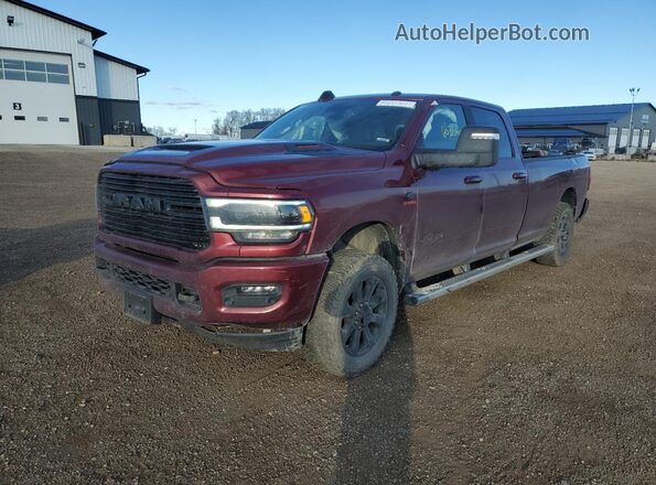 3C63R3JL8RG150192 2024 RAM 3500 Burgundy Przód lewy