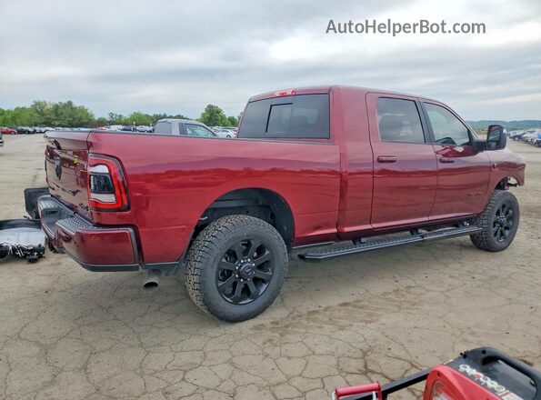 3C63R3ML9RG281479 2024 RAM 3500 Бордовый Задняя правая четверть
