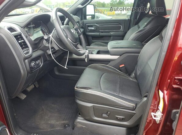 3C63R3ML9RG281479 2024 RAM 3500 Бордовый Вид салона спереди