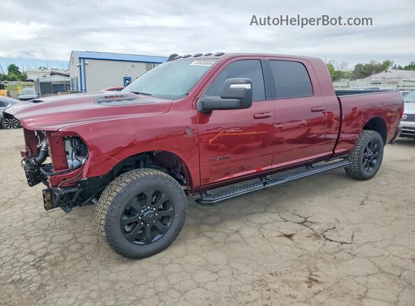 3C63R3ML9RG281479 2024 RAM 3500 Бордовый Передняя левая четверть