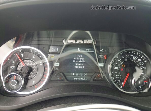 3C63R3ML9RG281479 2024 RAM 3500 Бордовый Вид щитка приборов