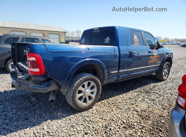 3C63R3PL9NG262436 2022 RAM 3500 Синий Задняя правая четверть