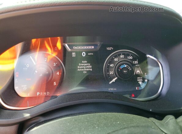 3C63R5FL8TG185133 2026 RAM 2500 Серый Вид щитка приборов