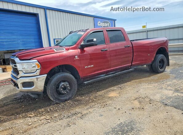 3C63RRGL4MG666147 2021 RAM 3500 Красный Передняя левая четверть