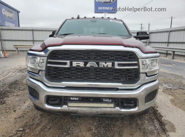 3C63RRGL4MG666147 2021 RAM 3500 Красный Вид наклейки с VIN-кодом