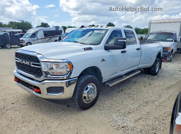 3C63RRGL7PG552275 2023 RAM 3500 Белый Передняя левая четверть