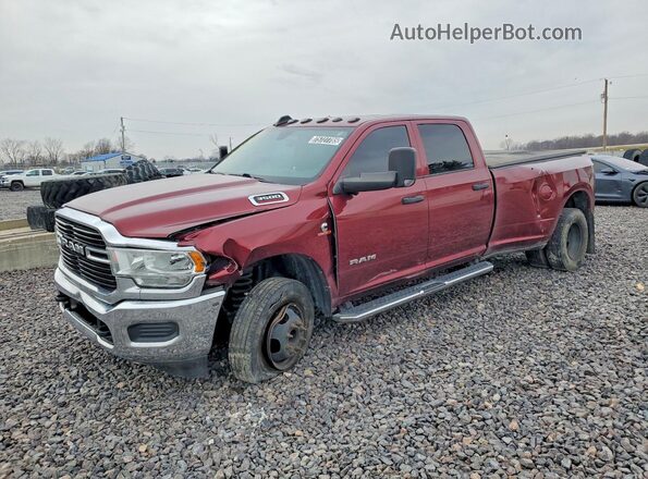 3C63RRGLXMG623190 2021 RAM 3500 Красный Передняя левая четверть