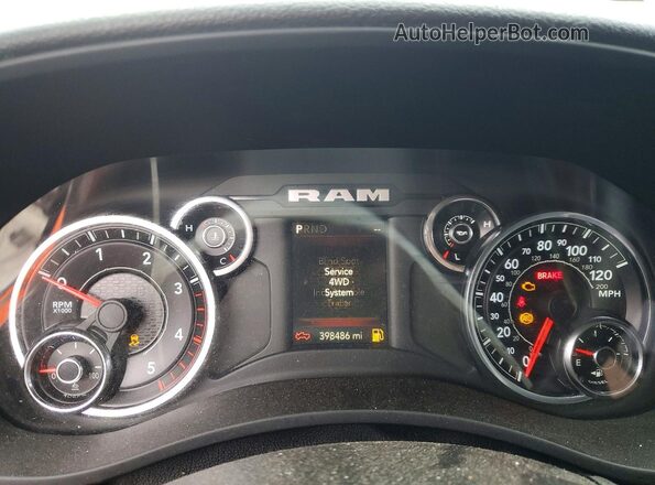 3C63RRGLXMG623190 2021 RAM 3500 Красный Вид щитка приборов
