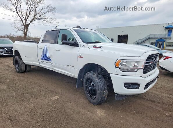 3C63RRHL4KG614965 2019 RAM 3500 White Передня права чверть