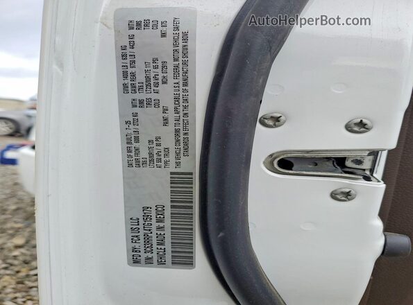 3C63RRPL4TG159179 2026 RAM 3500 White Vista del compartimento del motor