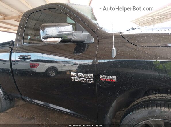 3C6JR6CT3HG791450 2017 RAM 1500 Черный Вид задней части салона