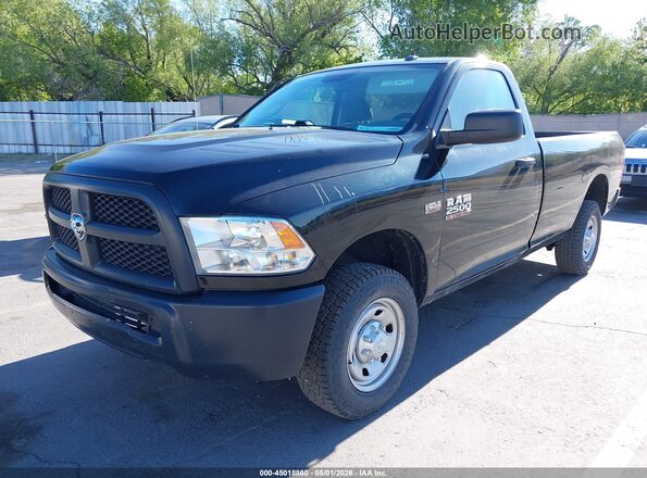 3C6LR4AT6JG320043 2018 RAM 2500 Черный Передняя левая четверть