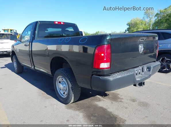 3C6LR4AT6JG320043 2018 RAM 2500 Черный Задняя левая четверть
