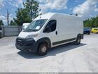 2024 Ram Promaster 2500 Tradesman High Roof 159 Wb W/pass Seat White vin: 3C6LRVDG3RE132205