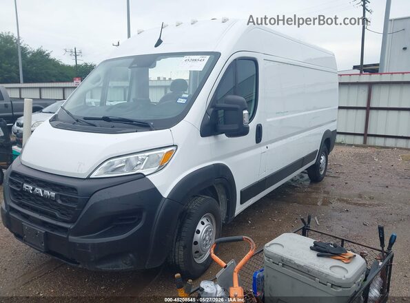 3C6LRVDG4PE533419 2023 RAM PROMASTER 2500 White Առջևի ձախ երեք քառորդ տեսարան