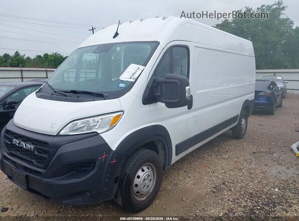 3C6LRVDG4PE582541 2023 RAM PROMASTER 2500 Белый Передняя левая четверть