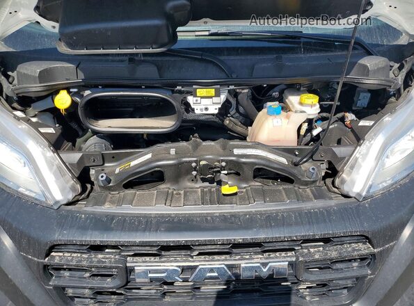3C6LRVDG5SE518548 2025 RAM PROMASTER White Rear interior view
