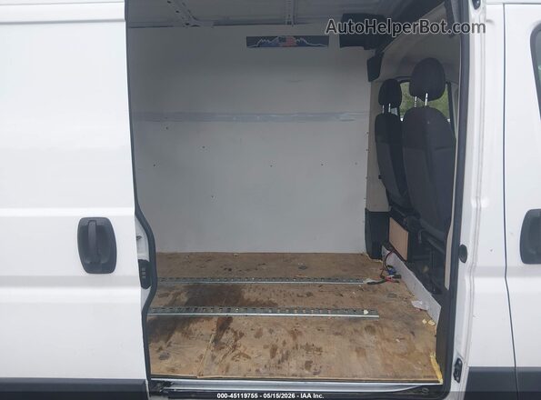 3C6LRVDG6ME578714 2021 RAM PROMASTER 2500 White Widok naklejki z numerem VIN