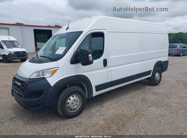 3C6LRVDG6PE588180 2023 RAM PROMASTER 2500 White წინა მარცხენა ხედი სამი მეოთხედიდან