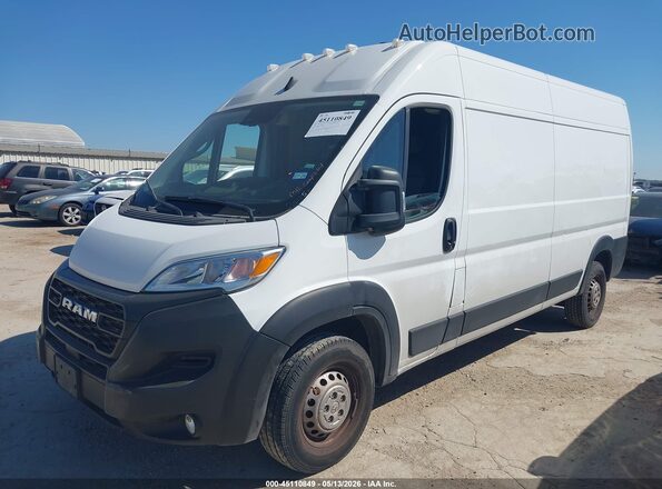 3C6LRVDG7SE506353 2025 RAM PROMASTER 2500 White Առջևի ձախ երեք քառորդ տեսարան