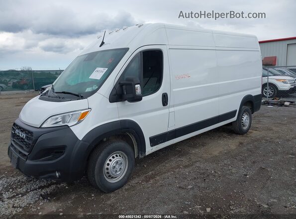 3C6LRVDGXRE139989 2024 RAM PROMASTER 2500 White Vista tres cuartos delantera izquierda