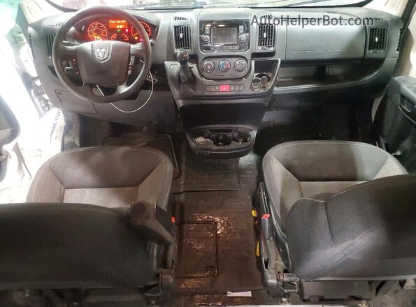 3C6LRVNG3ME567331 2021 RAM PROMASTER White წინა პანელის ხედი