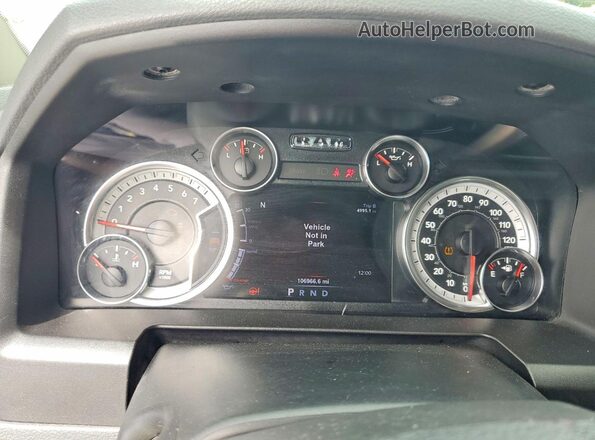 3C6RR6LT3HG687351 2017 RAM 1500 Серый Вид щитка приборов