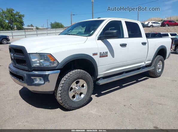 3C6TR5CJ2GG346939 2016 RAM 2500 Белый Передняя левая четверть