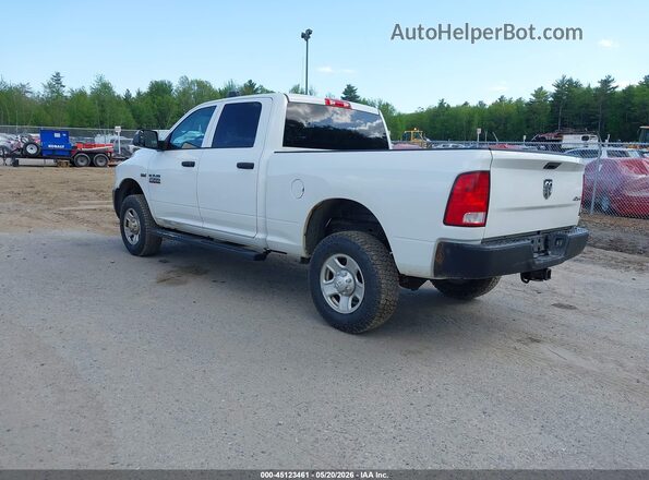 3C6TR5CT3JG306698 2018 RAM 2500 Белый Задняя левая четверть