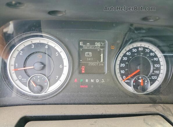 3C6TR5DT9GG166325 2016 RAM 2500 Белый Вид щитка приборов