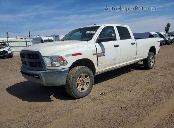 3C6TR5HT8JG204841 2018 RAM 2500 Белый Передняя левая четверть