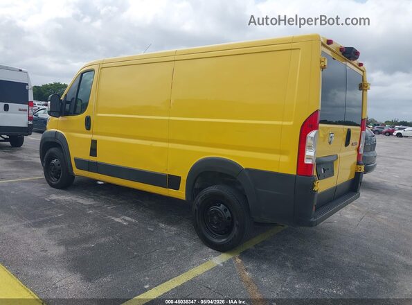 3C6TRVAG7LE127407 2020 RAM PROMASTER 1500 Желтый Задняя левая четверть