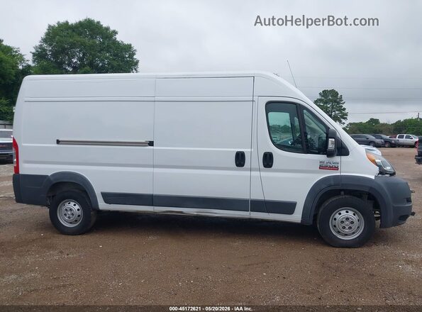 3C6TRVDG2JE123791 2018 RAM PROMASTER 2500 White უკანა სალონის ხედი