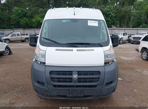 3C6TRVDG2JE123791 2018 RAM PROMASTER 2500 White ხელსაწყოთა პანელის ხედი