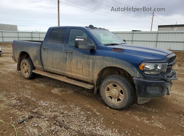 3C6UR5CJ2RG106507 2024 RAM 2500 Синий Передняя правая четверть