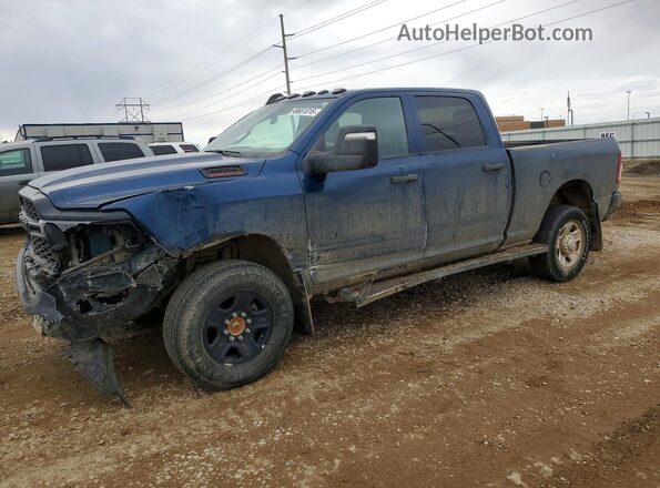 3C6UR5CJ2RG106507 2024 RAM 2500 Синий Передняя левая четверть