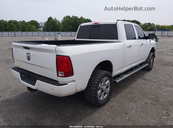 3C6UR5DL2GG247431 2016 RAM 2500 Белый Задняя правая четверть