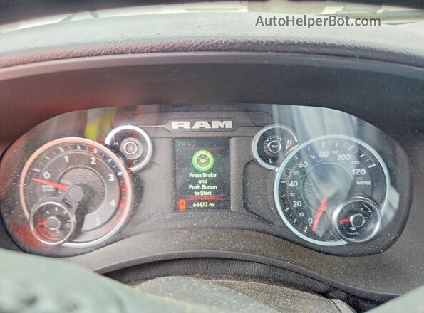 3C6UR5DL7RG176827 2024 RAM 2500 Белый Вид щитка приборов