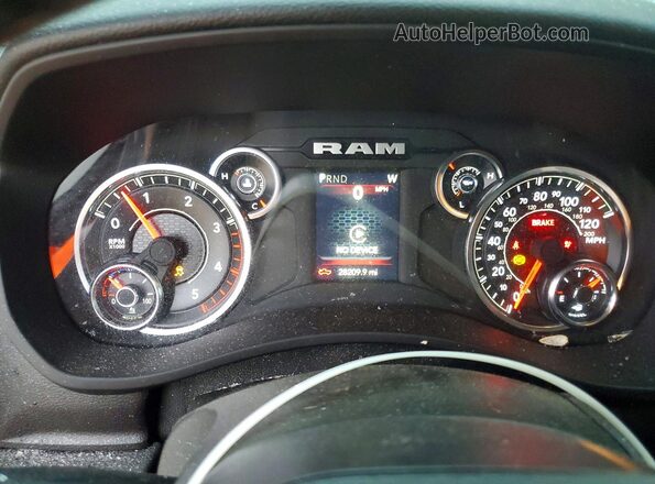 3C6UR5DL8RG145313 2024 RAM 2500 Белый Вид щитка приборов