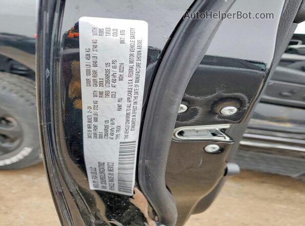 3C6UR5DLXRG247082 2024 RAM 2500 Черный Вид подкапотного пространства