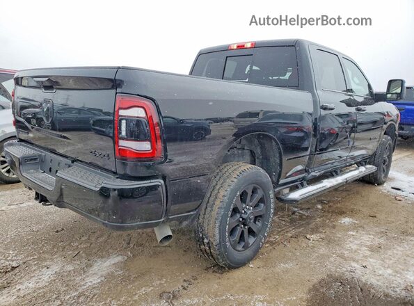 3C6UR5DLXRG247082 2024 RAM 2500 Черный Задняя правая четверть