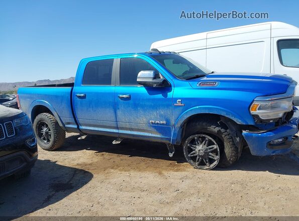 3C6UR5FL6MG631706 2021 RAM 2500 Синий Вид щитка приборов