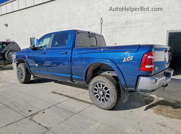 3C6UR5GL0LG296665 2020 RAM 2500 Blue Задня ліва чверть