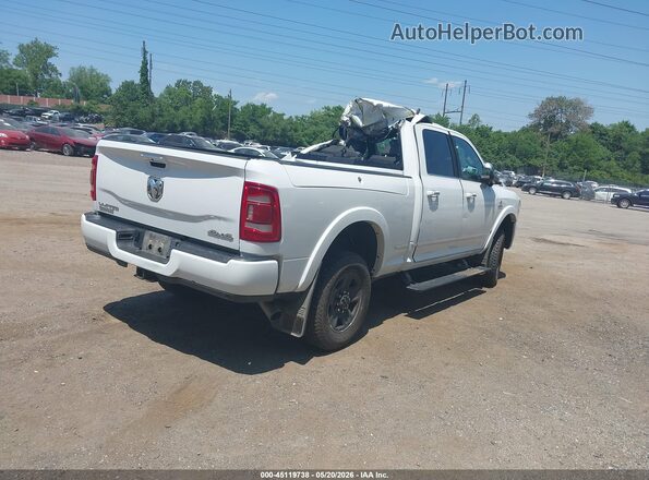 3C6UR5SL2NG129055 2022 RAM 2500 Белый Задняя правая четверть