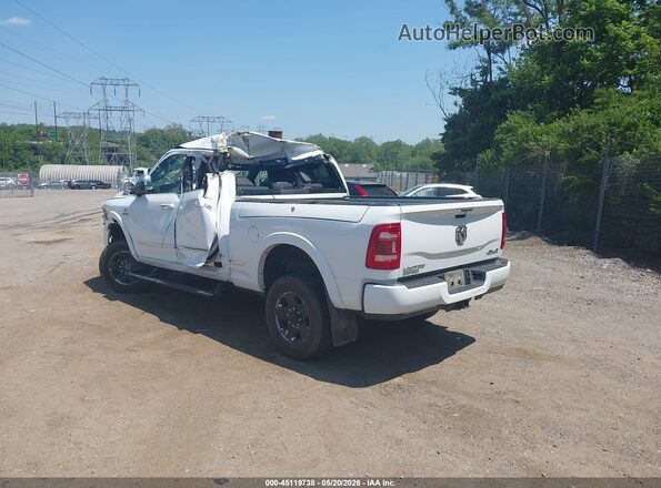 3C6UR5SL2NG129055 2022 RAM 2500 Белый Задняя левая четверть