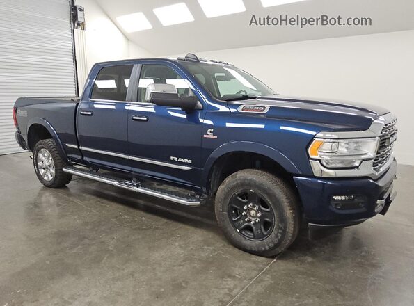 3C6UR5SL5MG678375 2021 RAM 2500 Синий Панорамный вид салона 360°