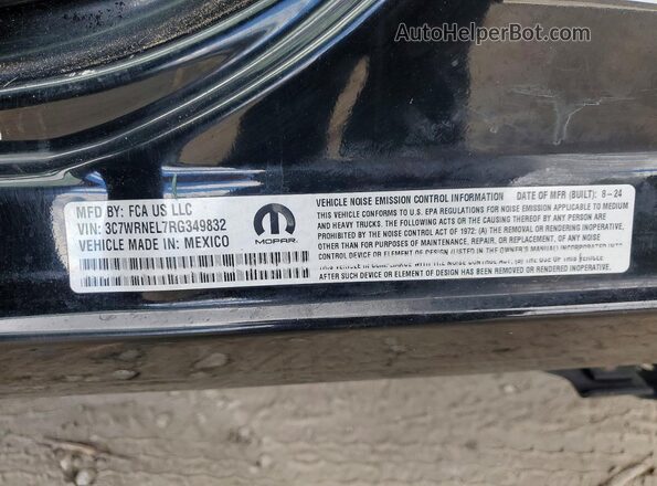 3C7WRNEL7RG349832 2024 RAM 5500 Черный Вид подкапотного пространства