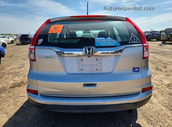 3CZRM3H33GG700705 2016 HONDA CR-V Silver Widok z tyłu